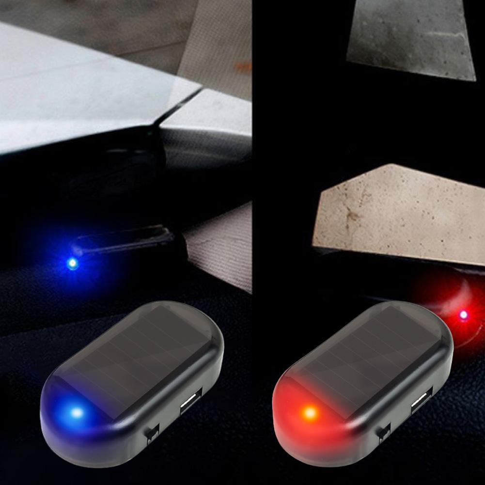 Sos Light Strobe - Solar Powered Car Fake Security Light