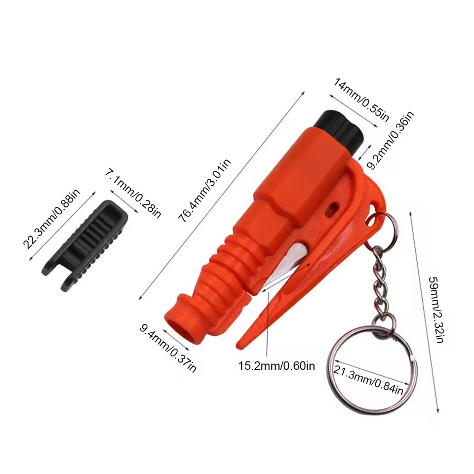 Safety Hammer Car Escape Tool  - огляд і ціна Rescue Rope Throw