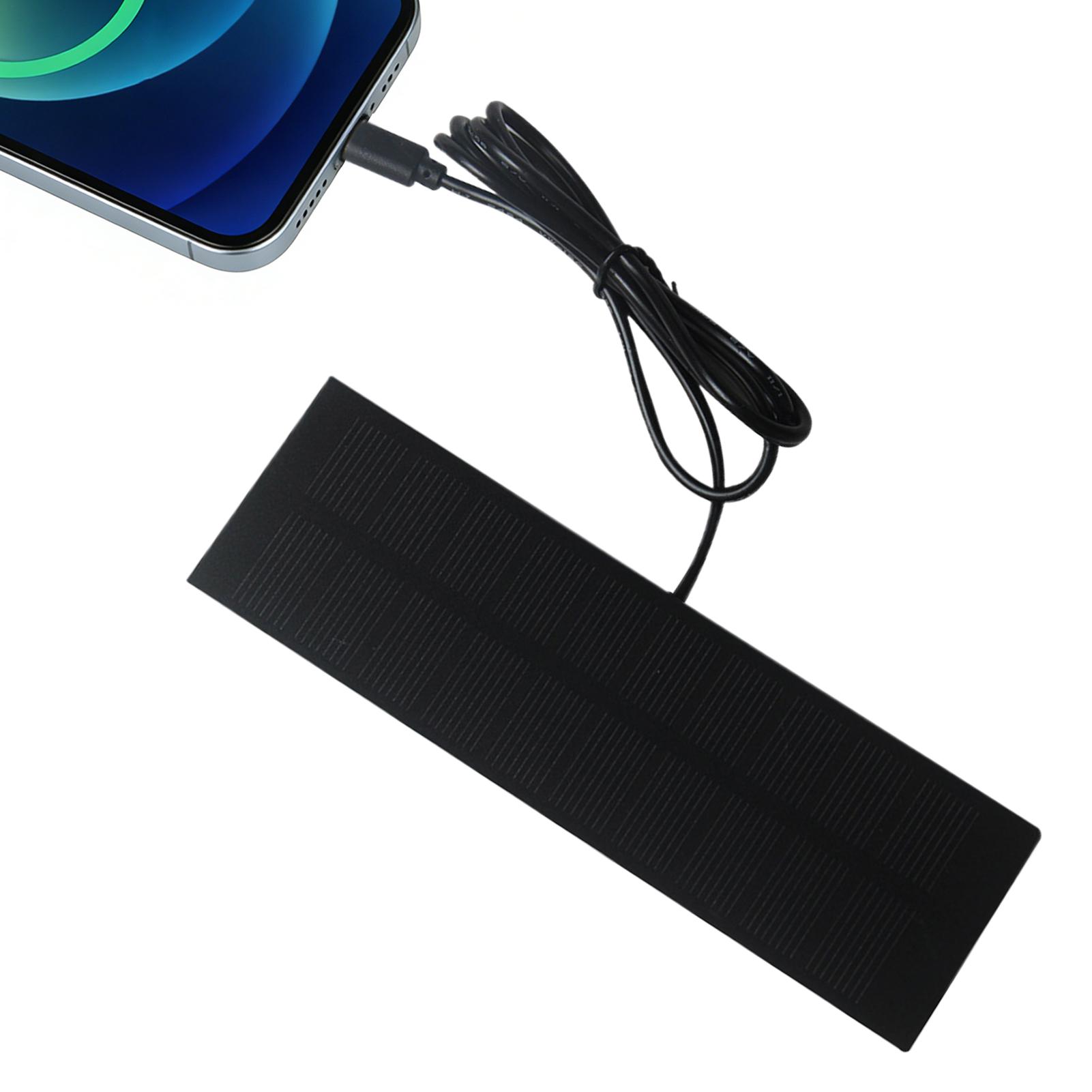 5V 3.7-5W Portable Solar Panel - огляд і ціна Solar Emergency Charger