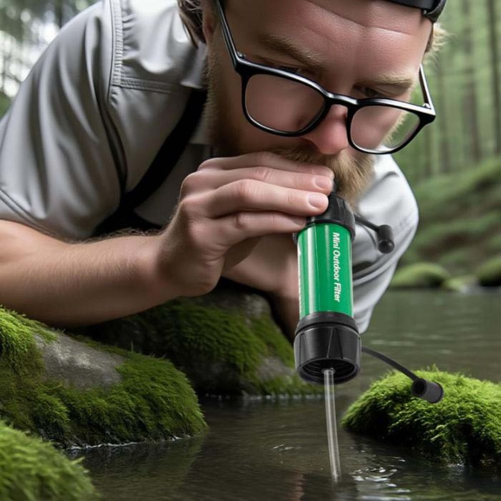 Mini Mini Water Filter Straw P - огляд і ціна Water Purification Straw